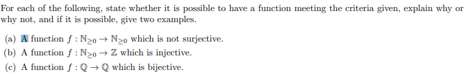 Solved For Each Of The Following, State Whether It Is | Chegg.com