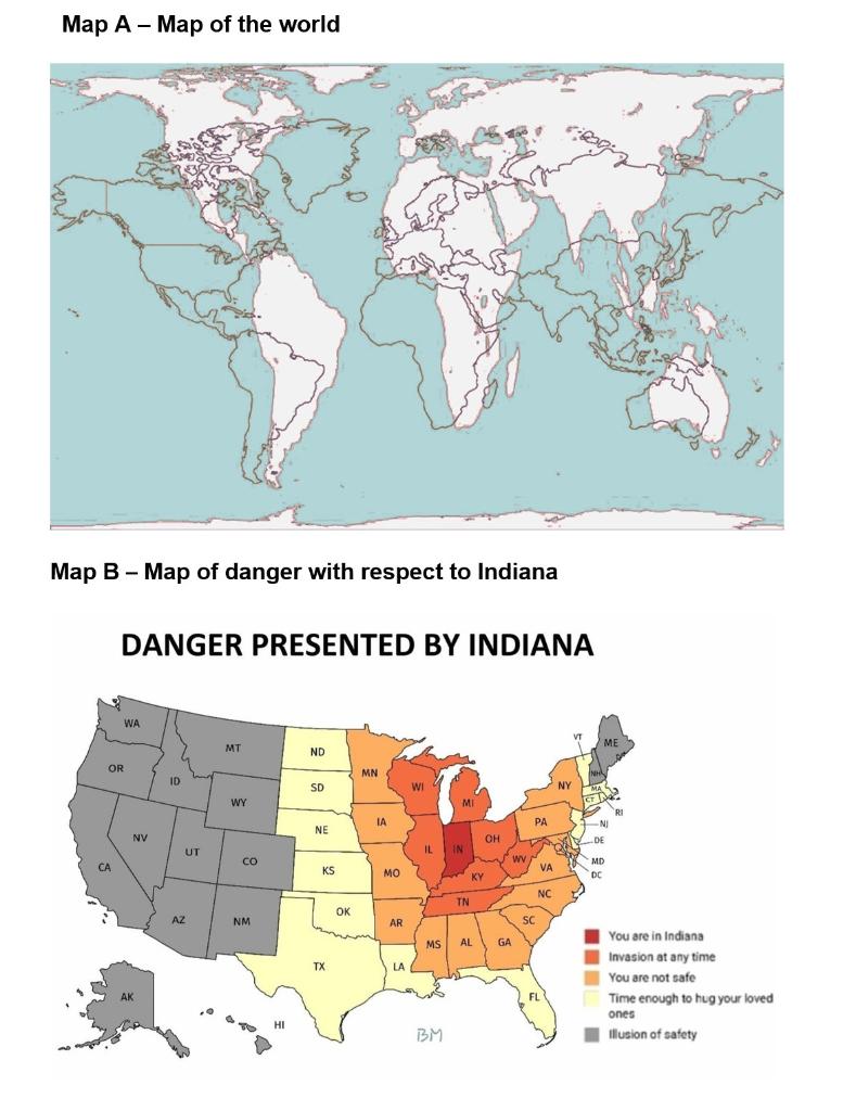 Solved Geography Map Design and Layout "The following maps