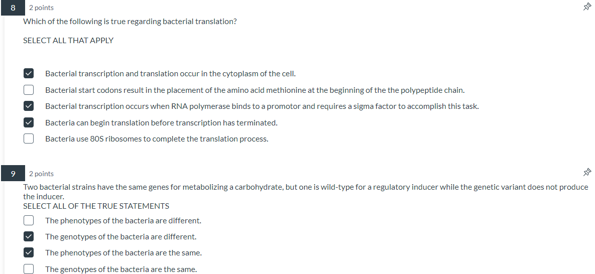 Solved 42 8 2 points Which of the following is true | Chegg.com