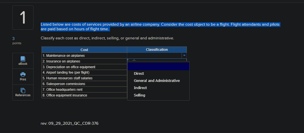 solved-1-listed-below-are-costs-of-services-provided-by-an-chegg