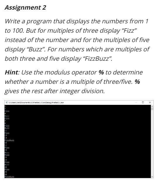 Solved Assignment 2 Write a c/ c++ program that displays the | Chegg.com