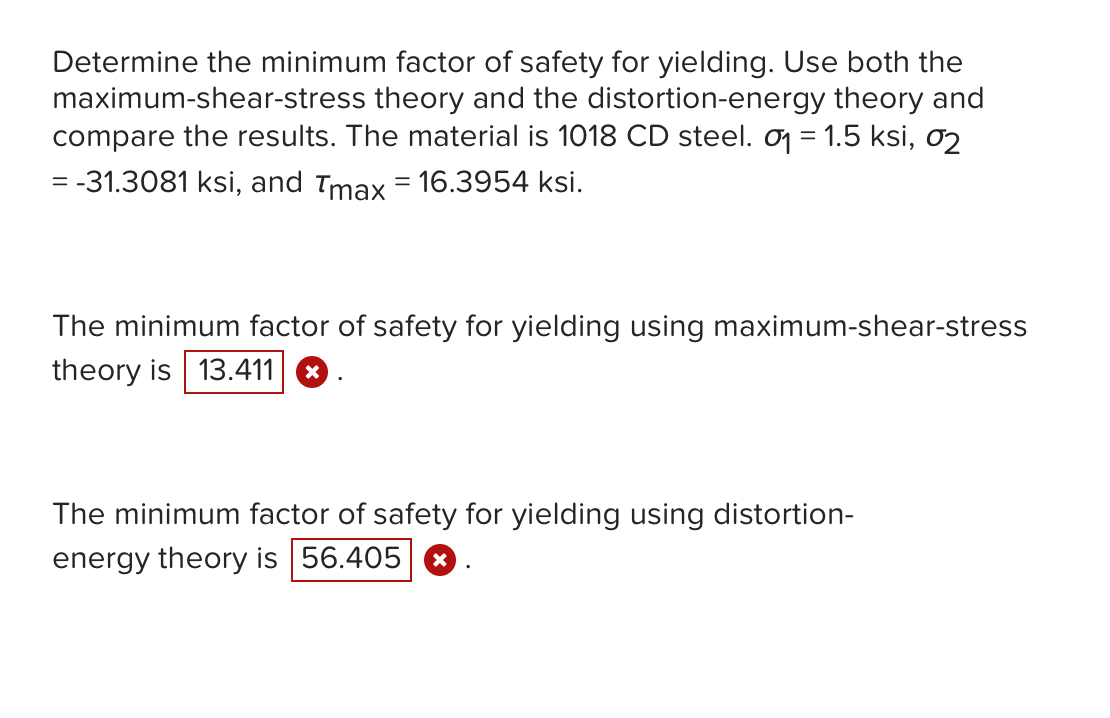 solved-determine-the-minimum-factor-of-safety-for-yielding-chegg