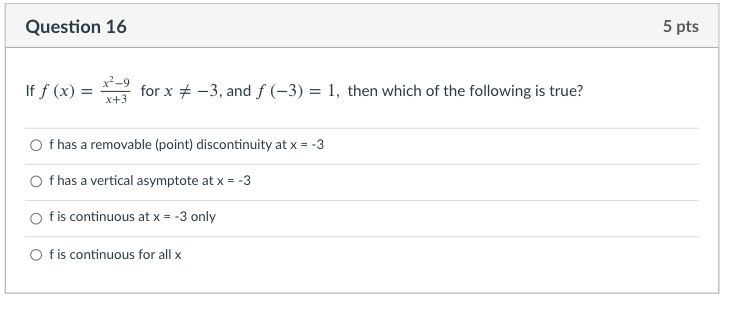 Solved Question 14 5 pts at Given the following values for | Chegg.com ...