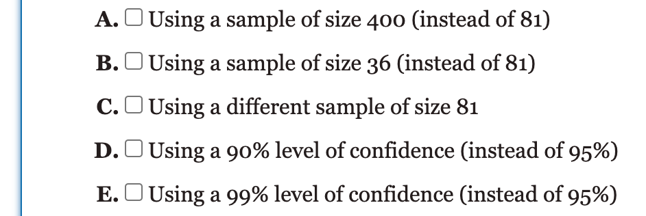 Solved A study was conducted to estimate μ, the mean number | Chegg.com