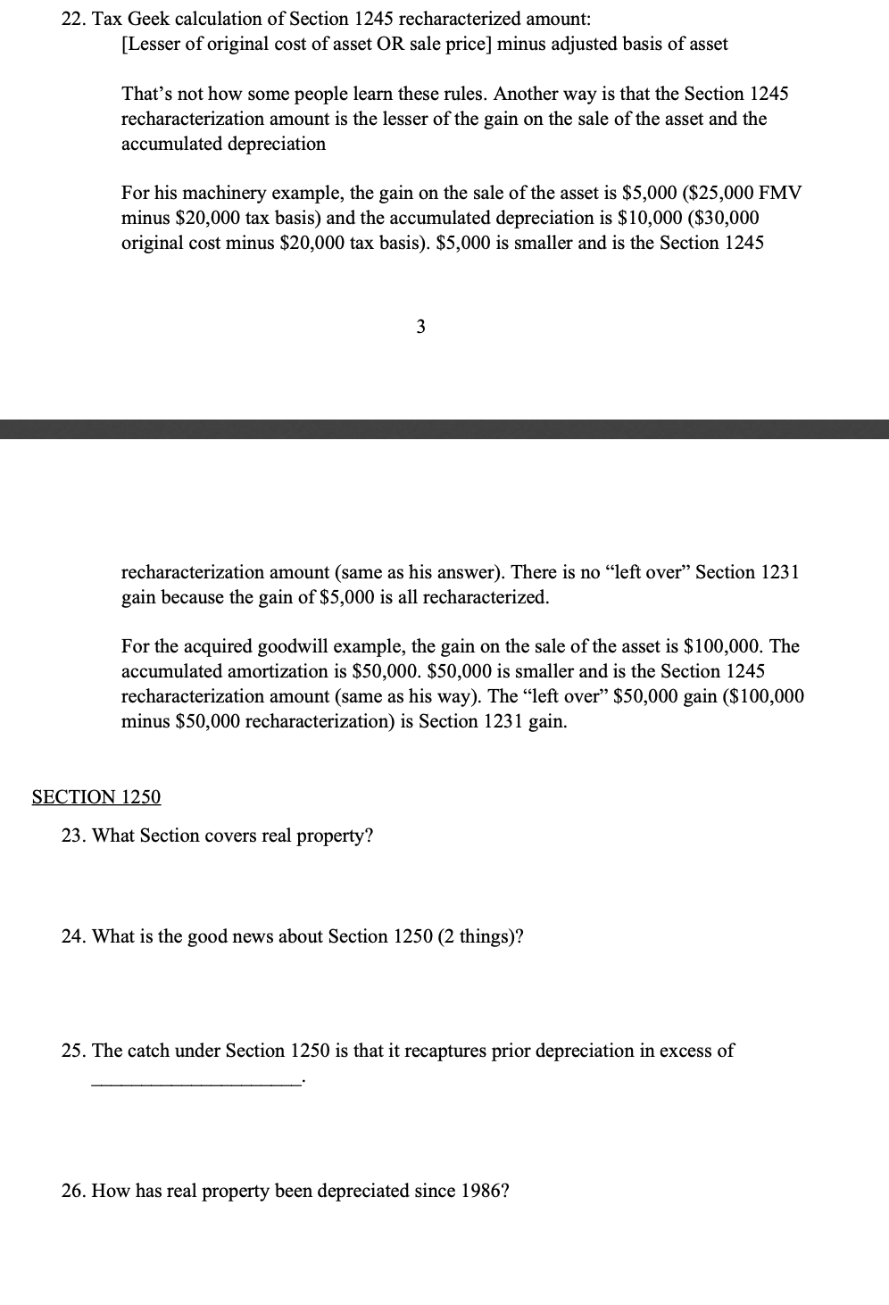 Solved 16 Sections 1245 And 1250 Can Ultimately 1231 Gai Chegg Com