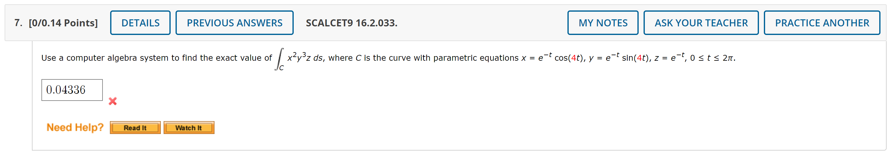Solved Use a computer algebra system to find the exact | Chegg.com