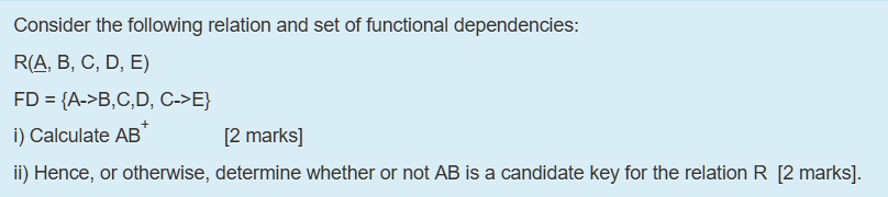 Solved Consider The Following Relation And Set Of Functional | Chegg.com