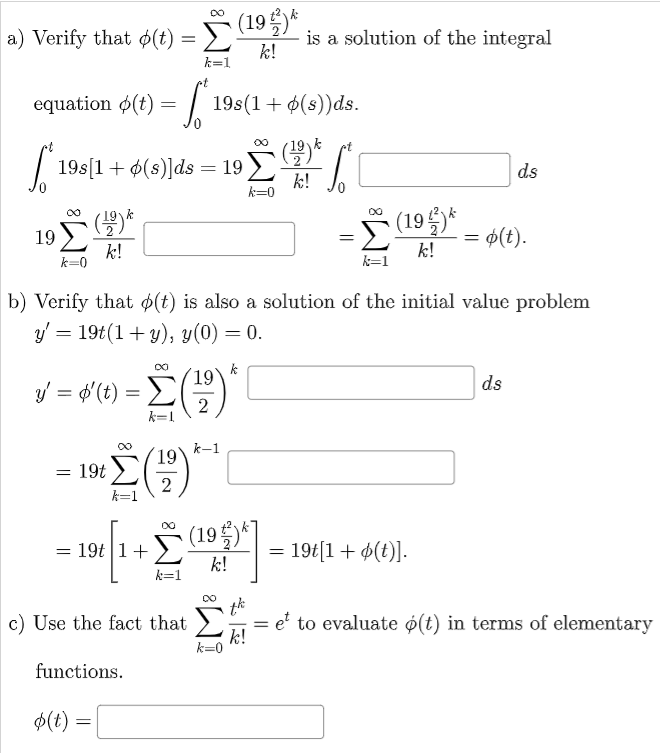 Solved Do A Verify That T 199 Is A Solution Of Chegg Com