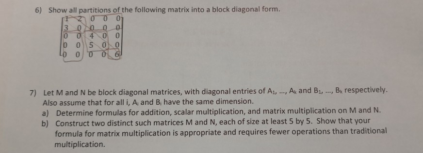 Solved Use the following definitions for problems 6 and 7: • | Chegg.com