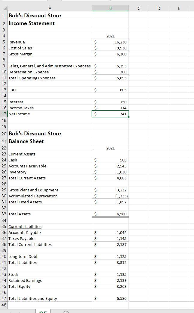 Solved Question 5 1 pts Using the attached spreadsheet, | Chegg.com