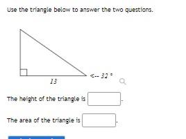 Solved Use The Triangle Below To Answer The Two Questions. | Chegg.com