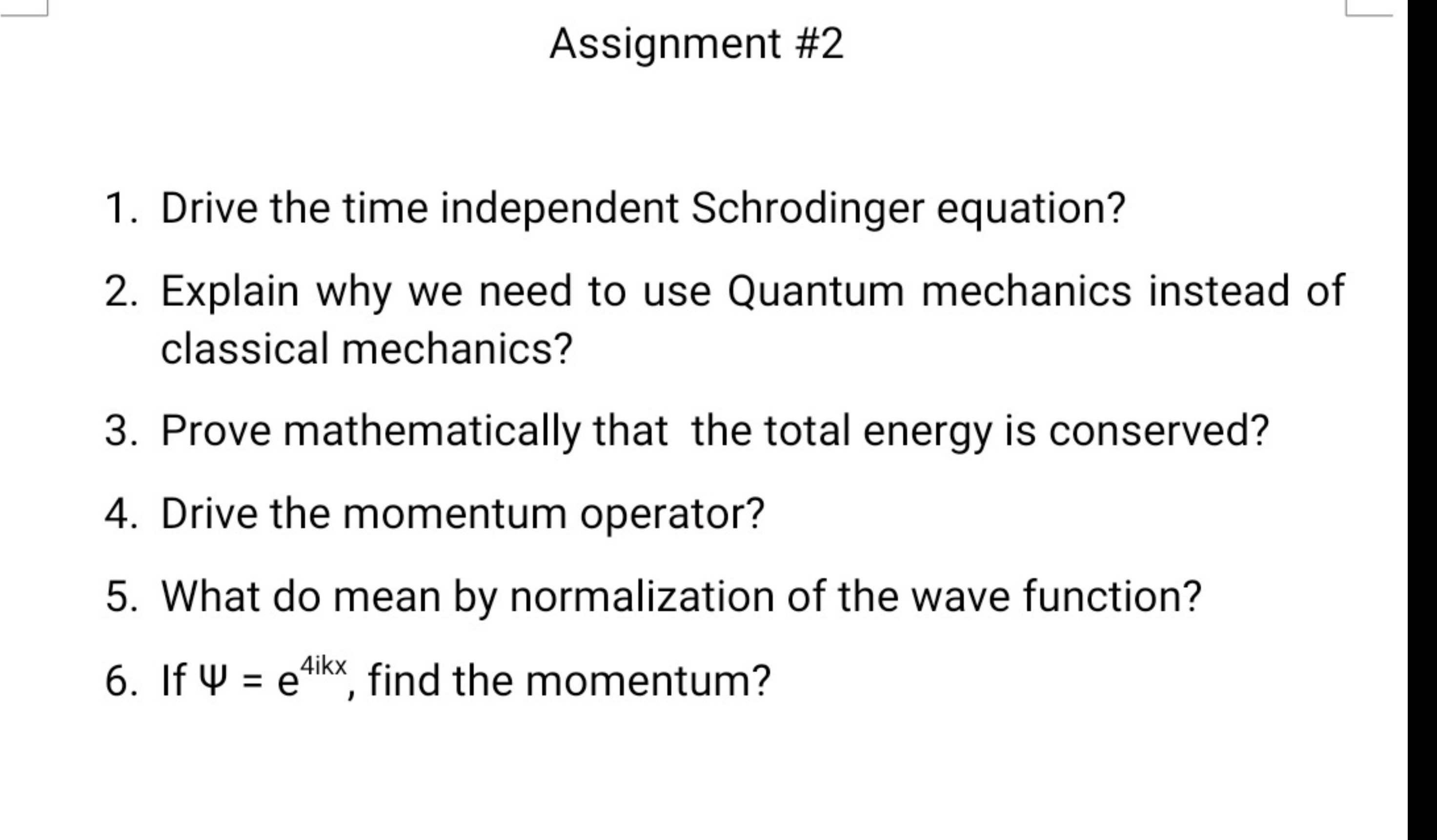 Solved Drive The Time Independent Schrodinger | Chegg.com