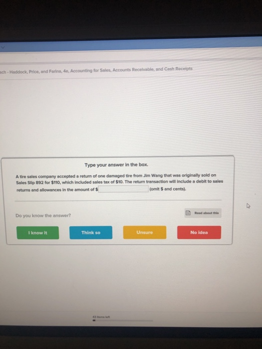 Solved chHaddock, Price, and Farina, 4e, Accounting for