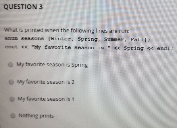 Solved QUESTION 1 Will the following code compile? If not, | Chegg.com