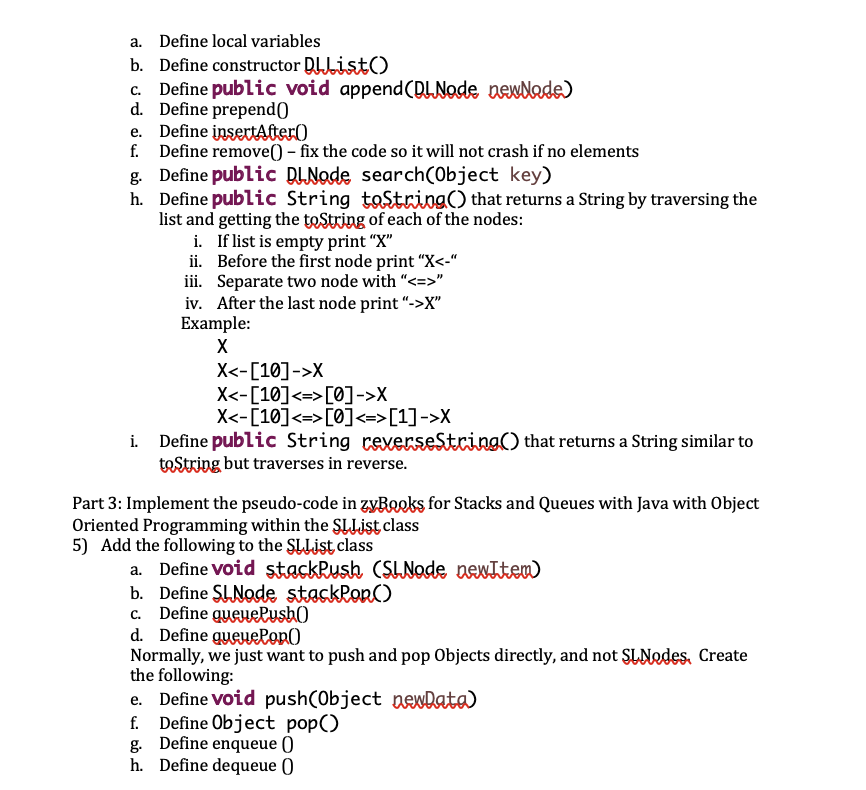 Part 4: Test your code: Use the following code to | Chegg.com