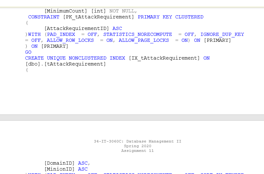 I'm having trouble with an assignment in SQL. Below | Chegg.com