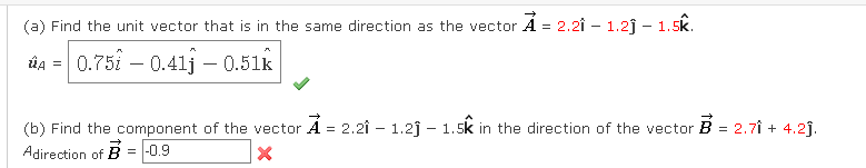 Solved (a) Find the unit vector that is in the same | Chegg.com