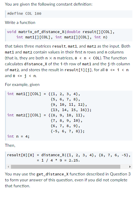 Solved You are given the following constant definition: | Chegg.com
