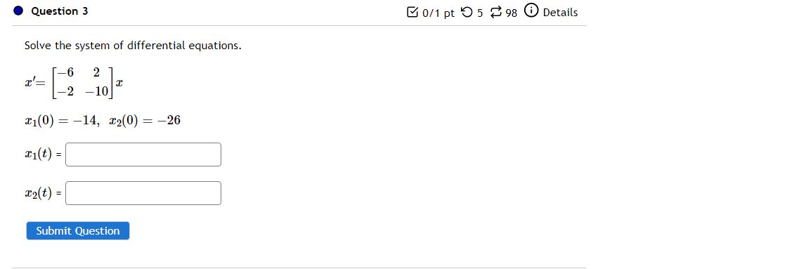 Solved Question 3 | Chegg.com