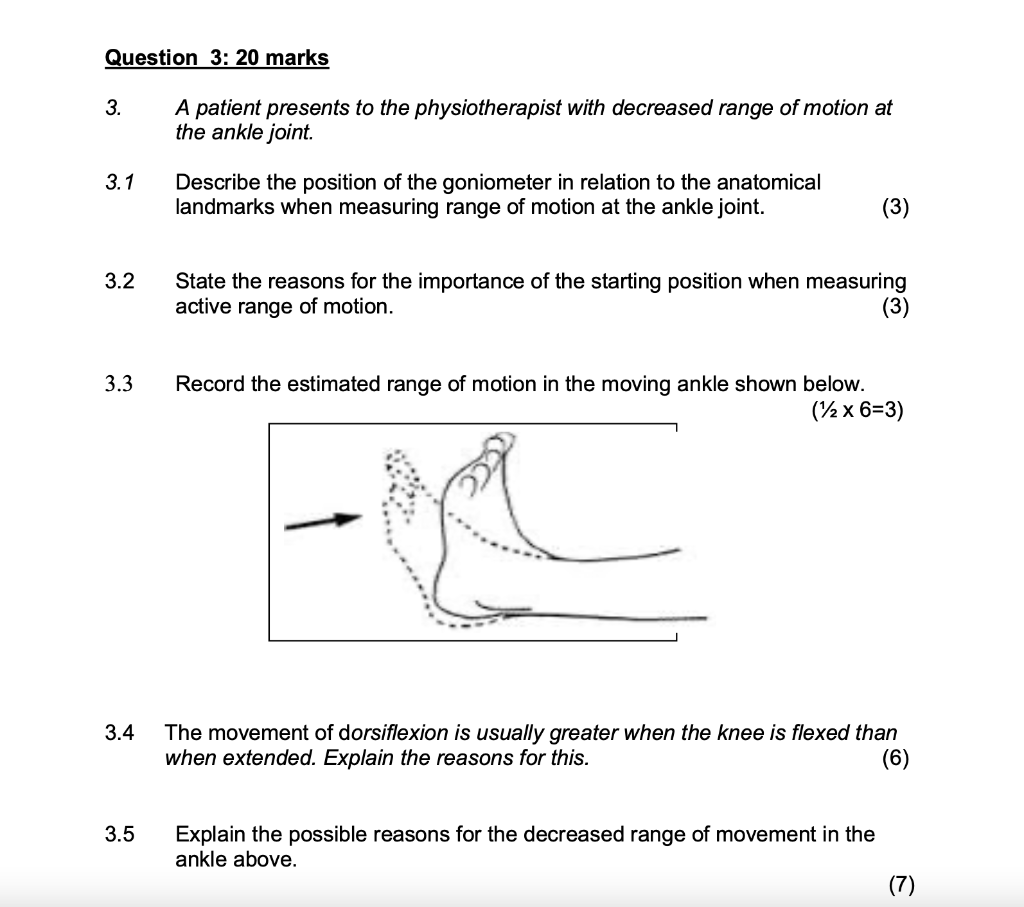 Solved Question 3: 20 marks 3. A patient presents to the | Chegg.com