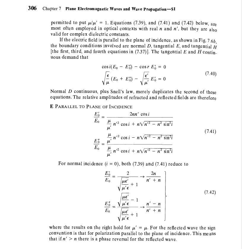 Solved I NEED TO DERIVE EQUATIONS 7.40, 7.41, AND 7.42 IN | Chegg.com