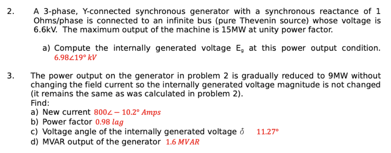 Solved Answer question 3, question 2 is given for | Chegg.com