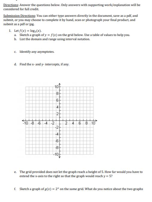 Solved Directions: Answer The Questions Below. Only Answers | Chegg.com