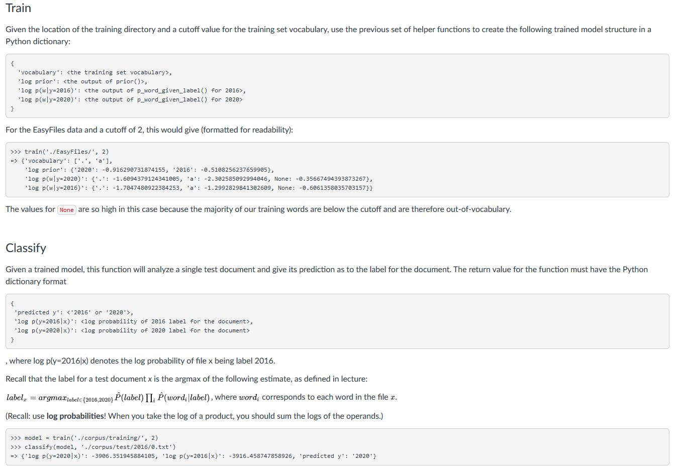 Document Classification We'll be reading in a corpus | Chegg.com