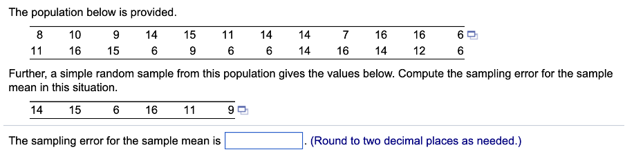 Solved The Population Below Is Provided Further A Simple Chegg Com   PhpjU8xJB