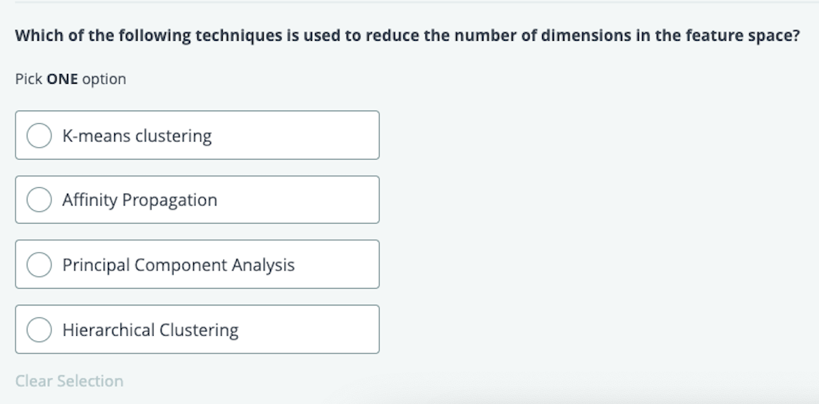 Solved Which Of The Following Techniques Is Used To Reduce | Chegg.com