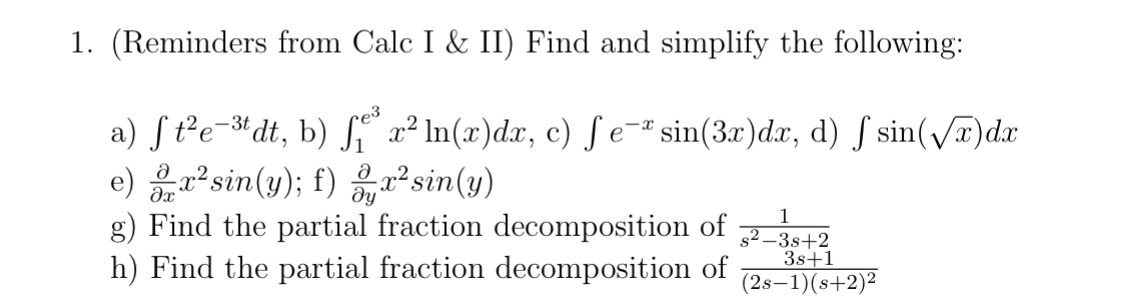 Solved I need help with parts a, b, c, and d. Thank you. | Chegg.com