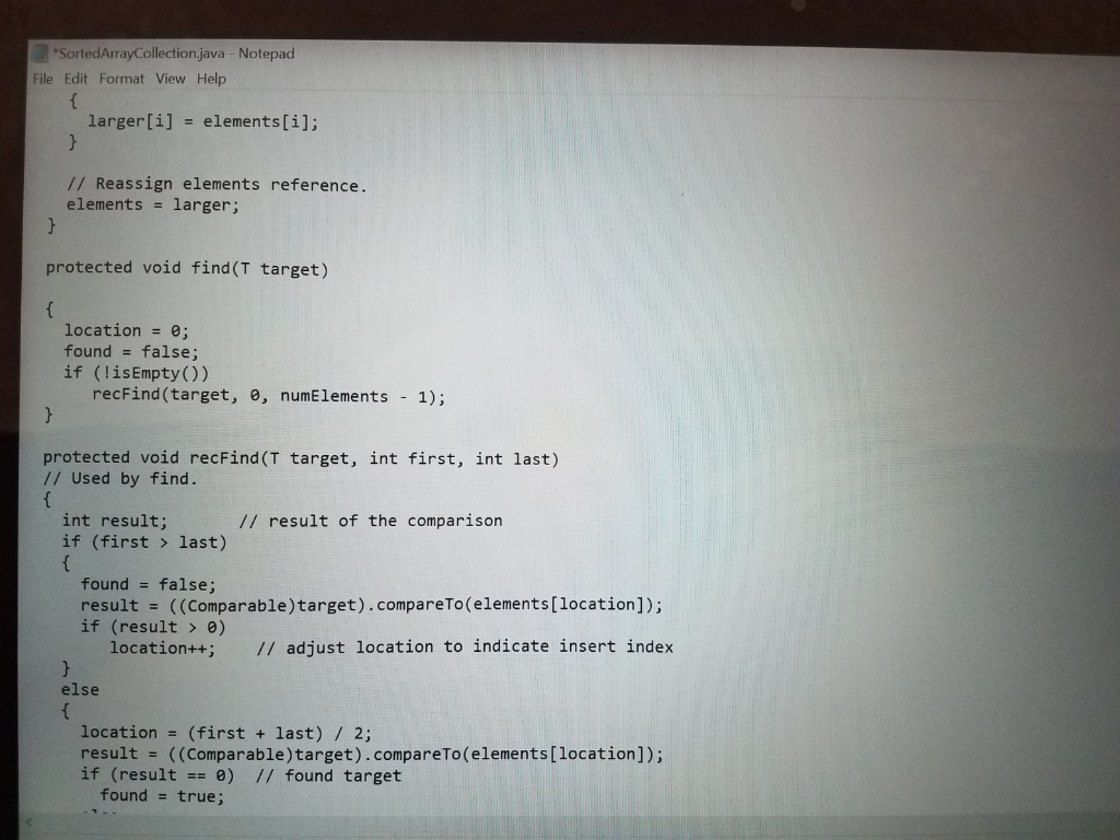 Fileedit Format View Help File Edit Format View Help public class | Chegg.com