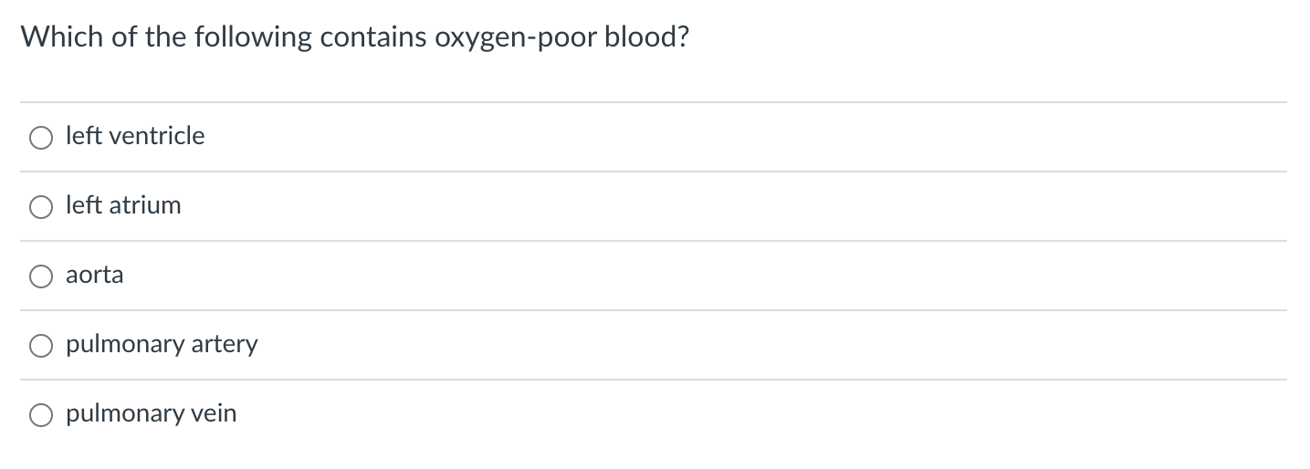 solved-which-of-the-following-contains-oxygen-poor-blood-chegg