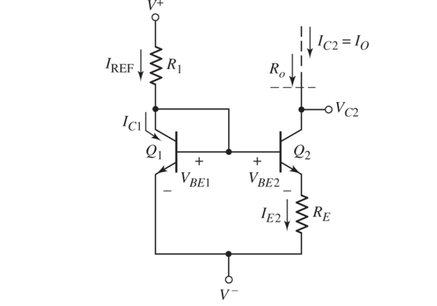 Solved Design the Widlar current source shown in FIGURE 1 | Chegg.com