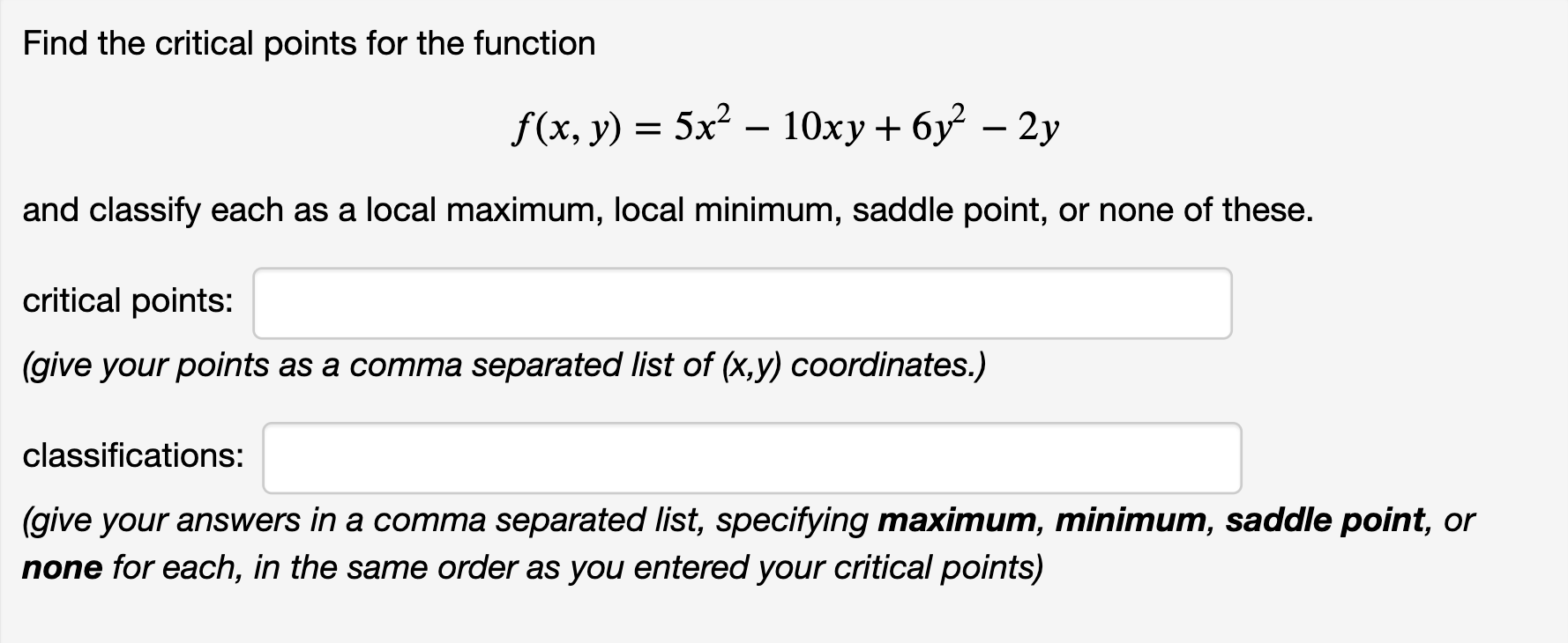 solved-a-find-the-critical-point-of-f-x-y-4x2-y-chegg