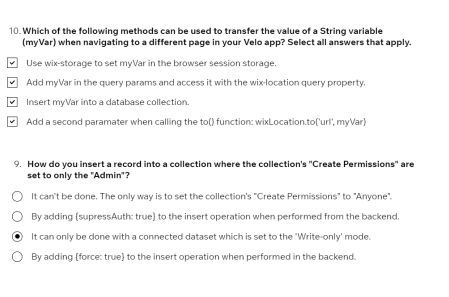 Solved 10. Which of the following methods can be used to | Chegg.com