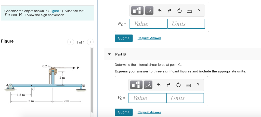 Solved Consider the object shown in (Figure 1). Suppose that | Chegg.com