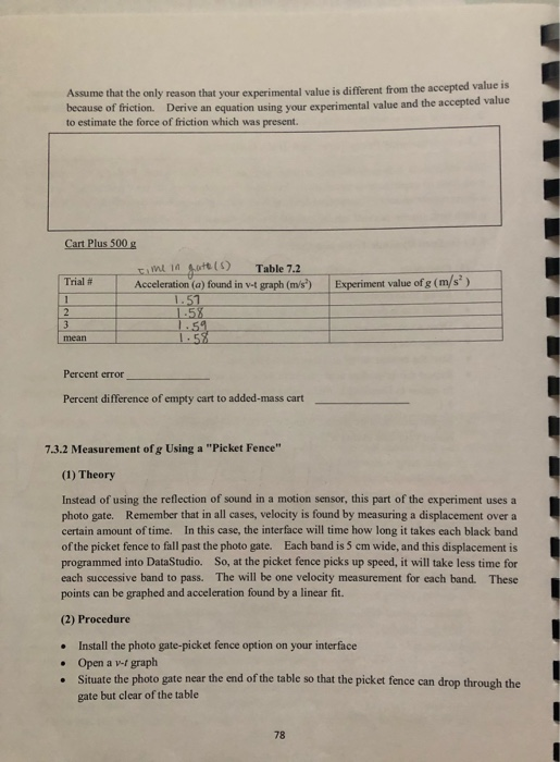 solved-experiment-7-acceleration-due-to-gravity-7-0-chegg