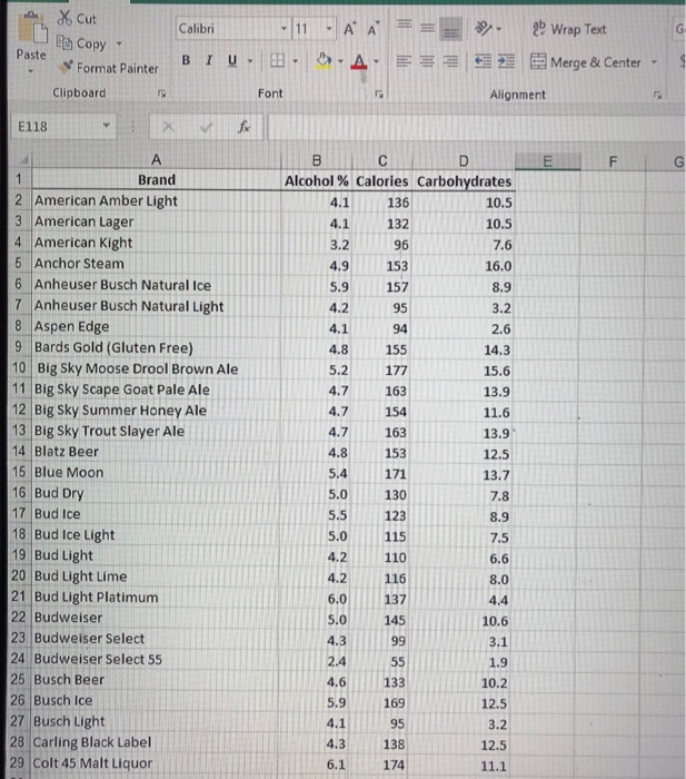 Solved Instructions for Project 1 You must use the dataset | Chegg.com