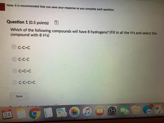 Solved Note: It is recommended that you save your response | Chegg.com