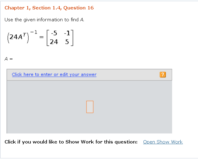 Solved Chapter 1 Section 1 4 Question 16 Use The Given Chegg Solved Chapter 1 Section 1 4 Question 16 Use The Given Chegg