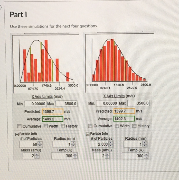 Solved Part l Use these simulations for the next four | Chegg.com