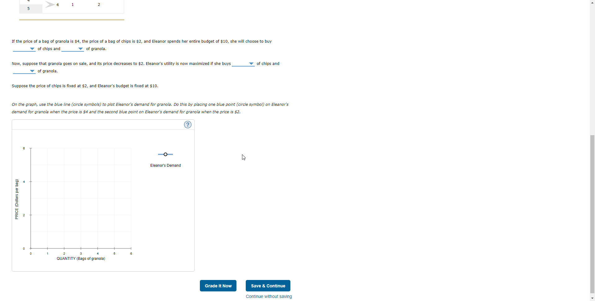 Solved 5. Deriving Demand From A Marginal Utility Table With | Chegg.com