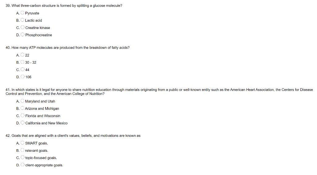 Solved 39. What three-carbon structure is formed by | Chegg.com