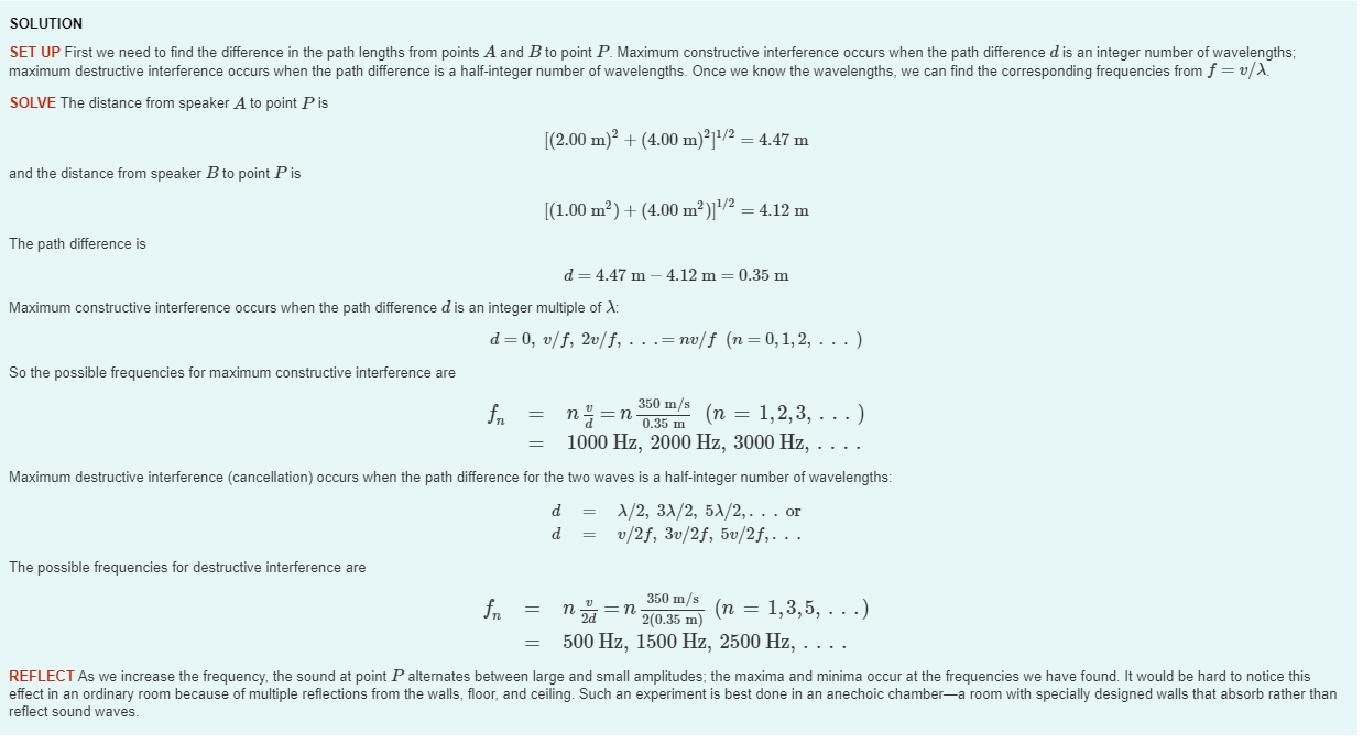 Solved Let's consider the interference between two | Chegg.com