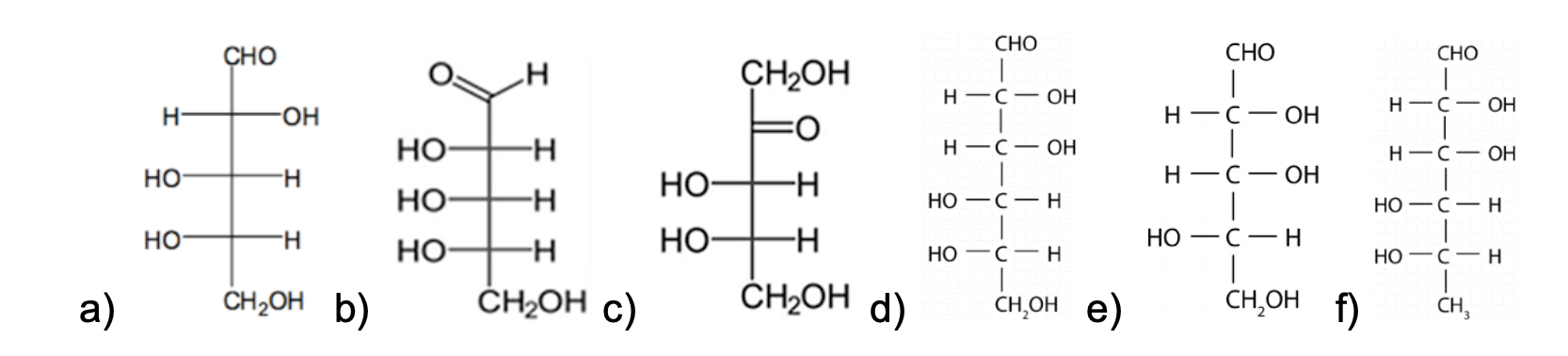 Solved CHO CHO CHO H CH2OH CHO | Н — С — ОН Н - С — ОН Н- | Chegg.com