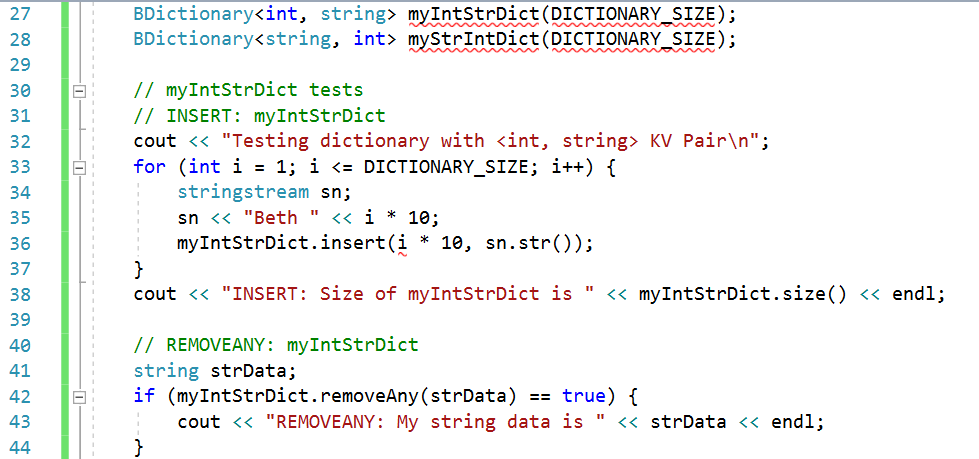 Solved Use the bag ADT provided to create an array-based | Chegg.com