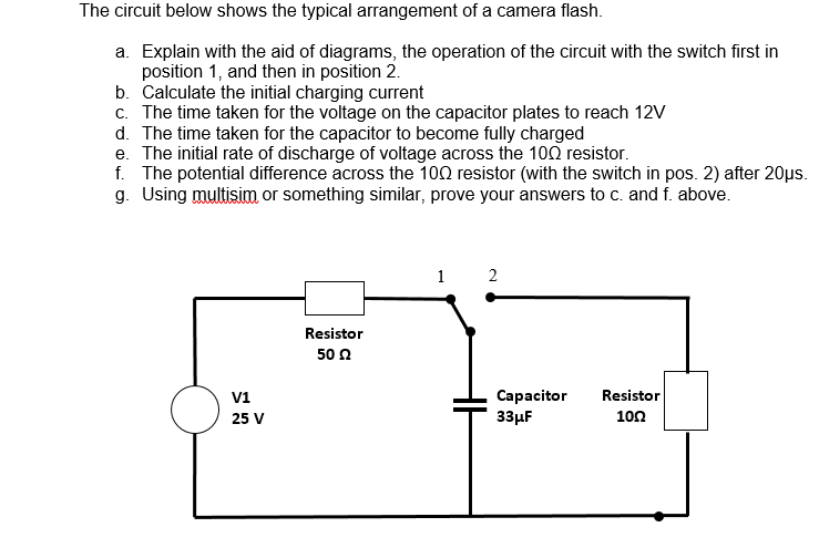 Solved The circuit below shows the typical arrangement of a | Chegg.com