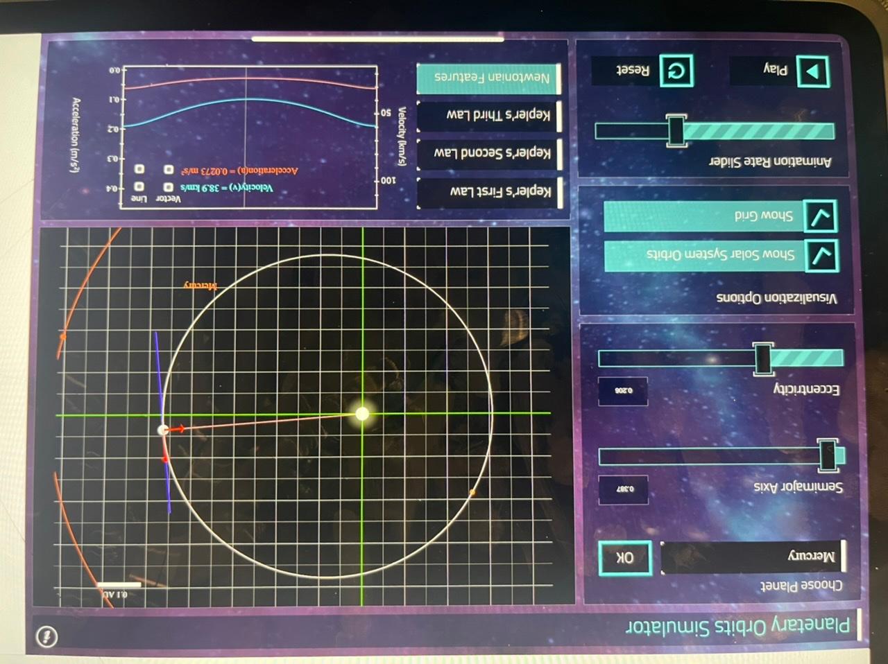 Solved To begin exploring set the simulation, set parameters | Chegg.com