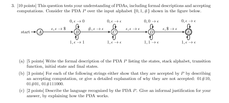 Solved 3. [10 points] This question tests your understanding | Chegg.com